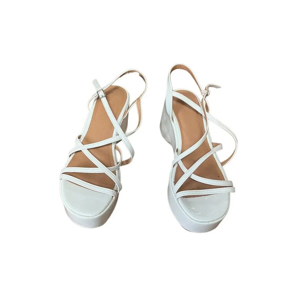 Urban Outfitters Lizzy Strappy Platform Sandal Size 8 - Picture 2 of 8